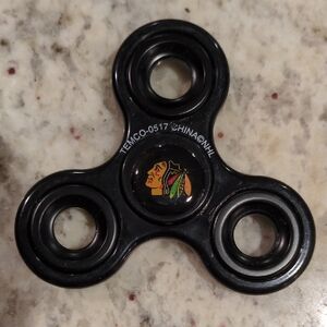 NHL Chicago Blackhawks Fidget Spinner Toy New In Box